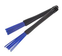 Mikikit 1 paire Brosse à Tambour Nylon Rétractable Ensemble Sac de Rangement Brosse Professionnelle pour Batterie pour Débutants Performances Jazz