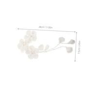 Mikikit 1 Paire De Boucles D'oreilles Fantaisie Style Conte De Fées Pour Mariées. Boucles D'oreilles Botaniques Élégantes Pour Sublimer Les Coiffures Du Jour Du Mariage Et Les