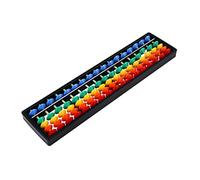 Mikikit 1 pièce Abacus Éducatif Plastique Rangées pour Étudiants Outil de Calcul Sécurisé pour Comptables de Mathématiques Montessori