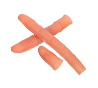Mikikit 10 pièces Doigts Faux Plastique Simulés avec Ongles Réalistes Accessoires Magiciens pour Spectacles et Fêtes et Usage Multiple et Réutilisable