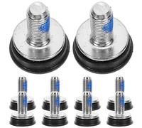 Mikikit 10 Pièces Lot de Vis de Manivelle Vélo Acier pour Boîtier Pédalier Boulons Fixation Compatibles VTT et Route Accessoires Réparation et Remplacement Crankset