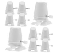 Mikikit 10 pièces Mécanismes de Remplacement pour Jouets à Remonter Accessoires DIY pour Robot à Pattes et Animaux Marchants Kit de Réparation Artisanale