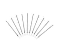 Mikikit 10 Pièces Nail Art Drawing Pen Set Bendable Stainless Steel Line Brush For Fine Detailing And Creative Manicure Suitable For Salon And Home Use