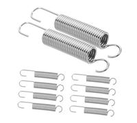 Mikikit 10 pièces Ressorts de Remplacement Acier Inoxydable pour Sécateurs de Jardin Lot de Ressorts pour Coupe Branches Accessoires de Jardinage Durables et Efficaces