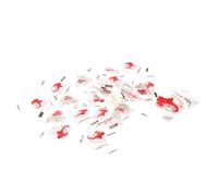 Mikikit 100 Pièces Masques Faciaux Compressés en Fibres Naturelles de Cellulose Blanc pour Soin du Visage Diy, Masque Beauté Fille Jetable et Pratique