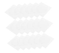 Mikikit 100 pièces Pochettes Papier CD DVD Étuis Anti-Rayures et Poussière Range-disques Portable Lot de Enveloppes de Rangement Compactes pour Disques