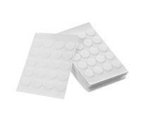 Mikikit 1000 Pièces Adhésif double face transparent ruban adhésif transparent ruban rond double face colle à points ronds autocollants