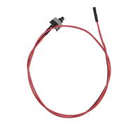 Mikikit 10pièces Câbles ATX pour Ordinateur Câble Alimentation Réinitialisation pour Pc De Bureau Prise Charge Fonction Power Et Reset