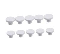 Mikikit 10pièces Socles Céramique pour Coraux Aquarium Bases Stables Et Durables Supports Multifonctions pour Décoration Eau De Mer Vivre Poisson Et Reproduction Coralline