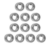 Mikikit 12 Pièces Accessoires pour Imprimante 3d Vis à Six Pans Creux 12 Écrous T8 en Acier Argenté Garantissant un Assemblage Précis et Stable Adaptés pour Axe Moteur et Vis sans Fin