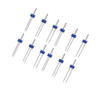 Mikikit 12 pièces Aiguilles Doubles pour Machine à Coudre Multifonctions Accessoires Couture Durables Compatibles Plupart des Machines Pour Couture Maison et Professionnelle Kit