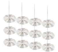Mikikit 12 pièces Filtres Créatifs pour Thé Acier Inoxydable Passoire Bec de Théière à Mailles Fines Accessoires Cuisine pour Infusion sans Résidus