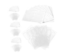 Mikikit 120 Pièces Rubans Correcteurs Oreilles Silicone Transparent Autocollants Invisibles Élancement pour Oreilles Confortables et Portables pour Maquillage Cosmétique et Usage
