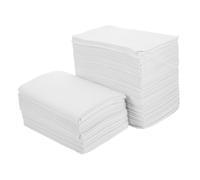 Mikikit 125 pièces Nappe de Table Jetable pour Manucure Tapis Antidérapant Absorbant pour Salon Ongles Protection Imperméable et Usage Unique pour Soins et Nail Art