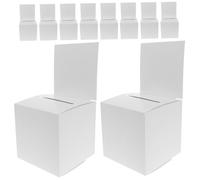 Mikikit 12pièces Boîte De Urne De Fête pour Dons Boîte De Loterie Robuste Support De Tirage Au Sort Polyvalent pour Réunions Et