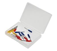 Mikikit 15 pièces Lot de Lames de Découpe Vinyle pour Cutter Professionnel Outil de Gravure Précis pour Tissus Films et Usage Polyvalent pour Traceur et Lettrage