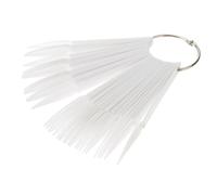 Mikikit 150 pièces Nuancier Ongles Présentoir Forme Éventail Pliable Pour Vernis Gel Pratique