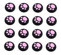 Mikikit 16pièces Capuchons De Silicone pour Joystick De Forme De Griffes De Chat Accessoires De Jeu pour Amélioration du Confort Et Précision des Contrôles