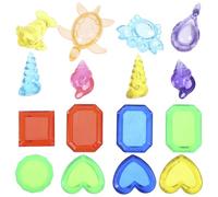 Mikikit 16Pièces Décors de Piscine Simulés sous Amusants pour Activités Fêtes