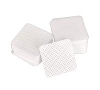 Mikikit 170 pièces Coton Cellulose pour Retirer Colle Faux Cils et Vernis Semi-permanent Disques Nettoyants Doux pour Ongles et Maquillage Protection Oculaire Sûre et Pratique