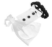 Mikikit 1ensemble Couvre-Verres De Mariage pour Couple Accessoires De Décoration Élégants pour Flûtes à Vin Ajout Romantique pour Célébrations Nuptiales Réutilisables Et Uniques