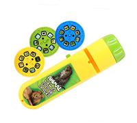 Mikikit 1Ensemble Jeu pour Garçon Fille Lampe de Poche à Projection Animaux et Drôle pour Développer Les Capacités Cognitives et Filles