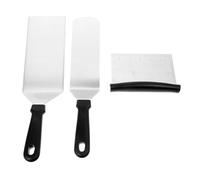 Mikikit 1Ensemble Spatule Acier Inoxydable pour Barbecue Cuisine Ustensile Polyvalent pour Pizza Steak Facile