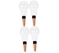 Mikikit 2 Ensembles Dispositif D'Arrosage Automatique Buse Ampoules Plantes d'eau Jardinière Jardin pour Maison Globes Insert Irrigation par Trempage Arrosage 2 pièces * 2