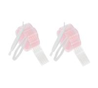 Mikikit 2 ensembles Double Eyelid Tape Set Invisible Rehausseur Paupières Sans Trace avec Pince et Fourche Kit pour Paupières Tombantes et Monolides Facile à Utiliser