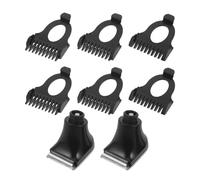 Mikikit 2 Kits D’Accessoires de Rechange pour Tondeuse à Cheveux Universels Sabots de Tondeuse Professionnels 3Mm/5Mm/7Mm Peignes de Guidage pour Barbe Outils de Taille Précis pour