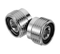 Mikikit 2 pièces Adaptateur de Valve de Plongée Din à Yoke Convertisseur Haute Pression Antifuile pour Plongée Scuba Connexion Précise et Sécurisée
