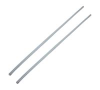 Mikikit 2 Pièces Artefact De Remplissage du Lit Oreillers Longs Oreiller Triangulaire Remplisseur D'espace De Matelas Oreiller De Coin De Lit pour Tête De Lit Rallonge De Lit Chiffon Gris