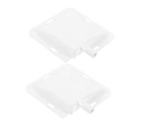 Mikikit 2 Pièces Bac de Récupération pour Climatiseur Bac Plastique Robuste avec Trou de Plateau Débordement à Grand Entonnoir pour Usage Domestique et Bureau