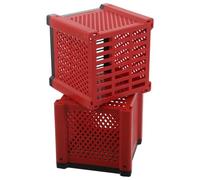 Mikikit 2 Pièces Boîte de Filtration pour Aquarium Boîte Filtre PVC pour Filtration et Clarification Eau Compatible Aquarium et Bassin Poissons