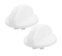 Mikikit 2 pièces Boutons de pour Machine à Laver Boutons de Minuteur de Remplacement pour Sèche Linge Accessoires Universels pour Du