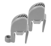 Mikikit 2 pièces Clips de Bumper de Bateau Réglables Nylon Accessoires Marins pour Bouées Supports de Protection pour Ponton et Chaînes de Idéals pour Prévention de Chocs et Amortissement