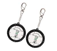 Mikikit 2 pièces Compteur de Score Golf Portable Plastique et Accessoire et Durable pour Entraînement et Compétition Scoreur Compact