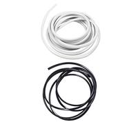 Mikikit 2 pièces Couvercles de Slot Aluminium pour Imprimante Accessoires Noir Orange Bleu Mètres Pratiques et Faciles à Installer
