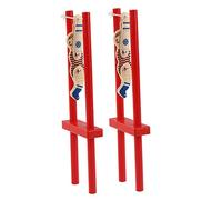 Mikikit 2 pièces Marionnettes pour Garçon Fille de Décompression Créatif avec Corde pour Développer la Coordination Relation Parent Garçon Fille