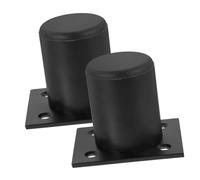 Mikikit 2 pièces Meuble Réglables Aluminium Lot Hauteur Support Robuste pour et Armoire Remplaçants Durables et Faciles à Installer