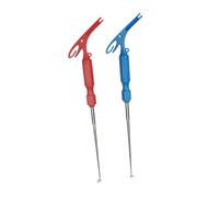 Mikikit 2 Pièces Outil De Pêche Au Cueilleur De Crochet Appât Engrenage Outil De Crochet pour La Pêche Outil De Décrochage du Poisson Outil De Suppression D'hameçon De Pêche