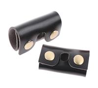 Mikikit 2 pièces Protège-lame de Rasoir Manuel Étui Protecteur Noir Compact pour Tête de Rasoir Accessoire Pratique pour Homme Protection