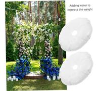 Mikikit 2 pièces Sac de Lestage pour Arche à Ballons Réutilisable Base Darc Gonflable avec Remplissage Deau Poids Stable et Au Vent pour Décoration Fête Mariage et Célébrations