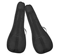 Mikikit 2 pièces Sac de Transport Ukulélé Imperméable Oxford Housse Pratique et Résistante pour Rangement et Protection Lot Poignée Étui et Durable pour Ukulélé