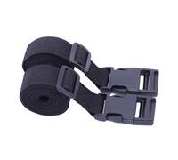 Mikikit 2 pièces Sangles de Fixation Cargo Robustes Nylon avec Boucle Pom Résistantes pour Arrimage Bagages Camping Sacs à Dos et Équipements Outdoor