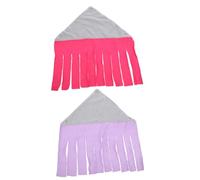 Mikikit 2 pièces Tente Suspendue pour Rongeurs Hamac pour Hamster et Coin de Cage Ajustable Rose et Accessoire pour Animaux de Compagnie