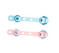 Mikikit 2 Pièces Verrouillage Serrure De Sécurité Pour Bébé Lave- Vaisselle Sangle De Verrouillage Verrouiller La Ceinture Tout-petit Abdos Environnementaux De Bébé