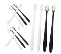 Mikikit 20 Pièces Brosse à Poils Souples Sensibles Brosse à Dents Souple En Plastique Gomme Pp