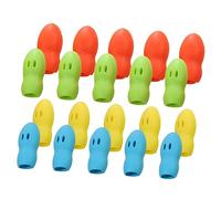 Mikikit 20 pièces Couvre Brosse à Dents de Voyage Silicone de Capuchons Poussière avec Ventilation pour Brosses à Dents Protection pour Maison Déplacements Couleur Couleur Aléatoire
