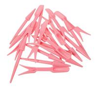 Mikikit 20 Pièces Dibber de Jardin Plastique Outil de Plantation et Repiquage pour Semis Transplantation Facile de Plants et Semis Accessoire de Jardinage Manuel Couleurs